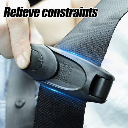 Comfort Car Seat Belt Adjuster Clip – Safe & Cozy Ride for Everyone - Wnkrs