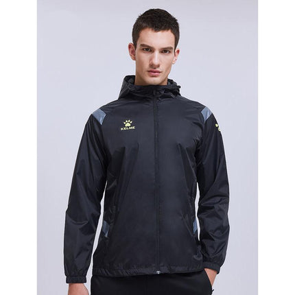 Chaqueta de entrenamiento impermeable unisex para correr y deportes al aire libre