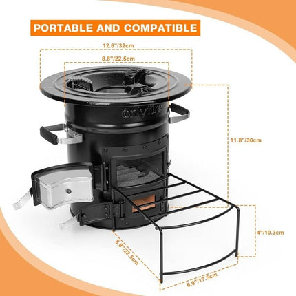 Portable Rocket Camping Stove - Wnkrs