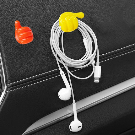 10-Pack Multifunctional Self-Adhesive Mini Hooks - Wnkrs