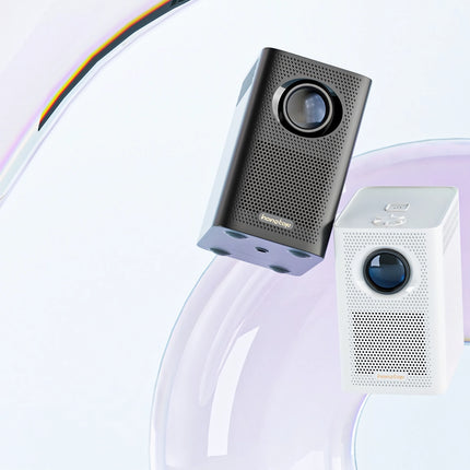 Portable 4K Mini Projector with LED, BT, and WIFI