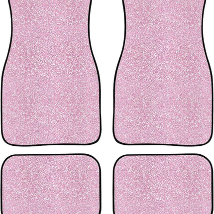 Pink Bling Print Universal Car Floor Mats - Wnkrs