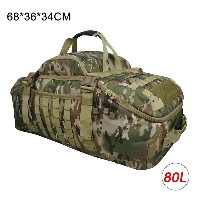 Mochila táctica militar 3 en 1 definitiva: bolsa de lona impermeable para aventuras al aire libre