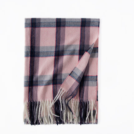 Winter Preppy Plaid Scarf