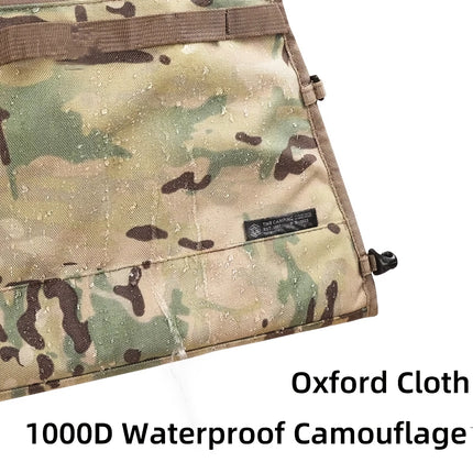 Bolsa impermeable para almacenar leña con camuflaje para exteriores