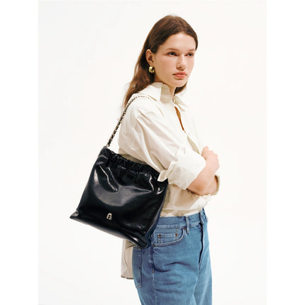 Sac fourre-tout de luxe avec bandoulière en chaîne pour femme