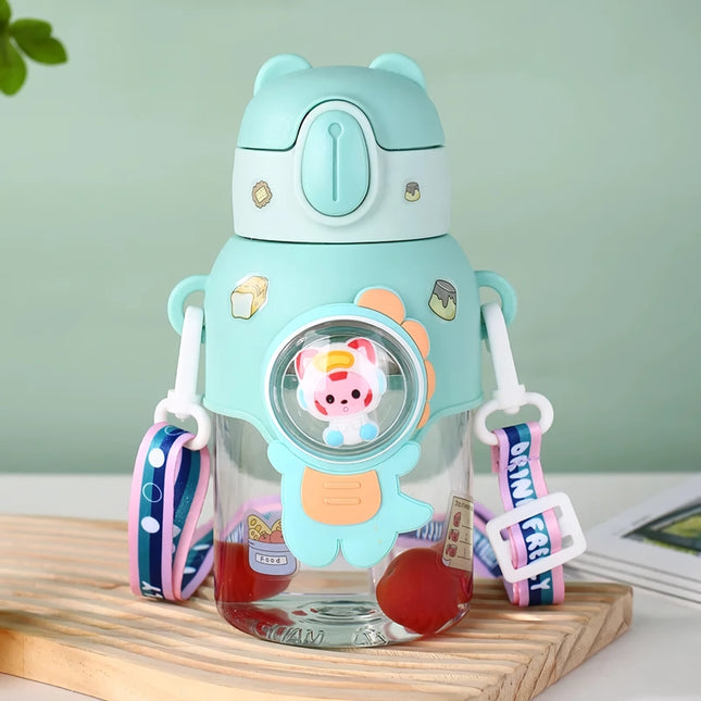 Bouteille d'eau pour enfants avec dessin animé 600 ml