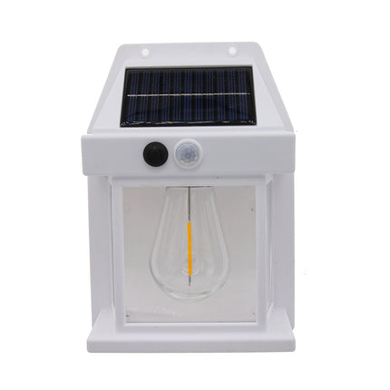 Solar LED Outdoor Vintage Waterproof Motion Sensor Wall Lamp