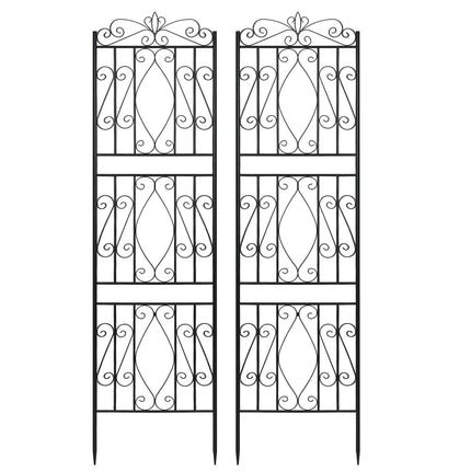 Elegant 2PCS Metal Garden Trellis - Wnkrs