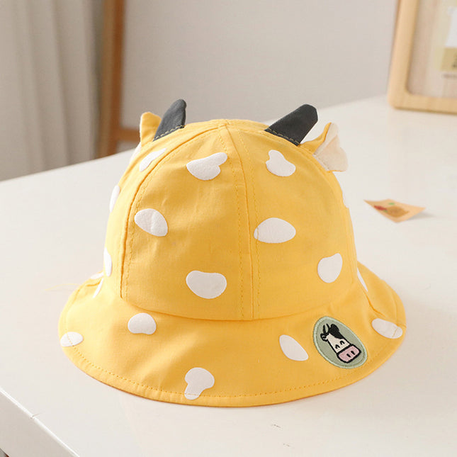 Chapeau bob pour enfants avec joli motif de vache