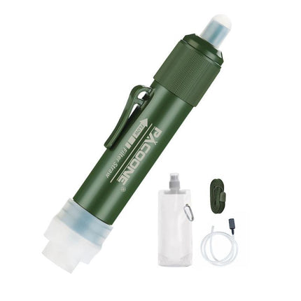 Mini paille de purification d'eau portable pour le camping