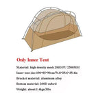 Beige inner tent