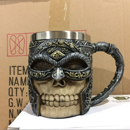 400ML 3D Skull Mugs Coffee - Wnkrs