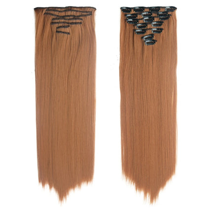 Long Wavy Ombre Clip-In Hair Extensions