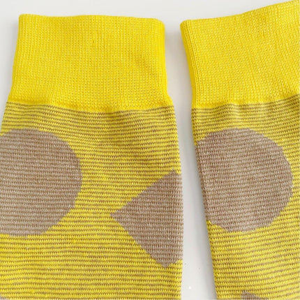 Chaussettes streetwear en coton pour hommes avec motif coloré