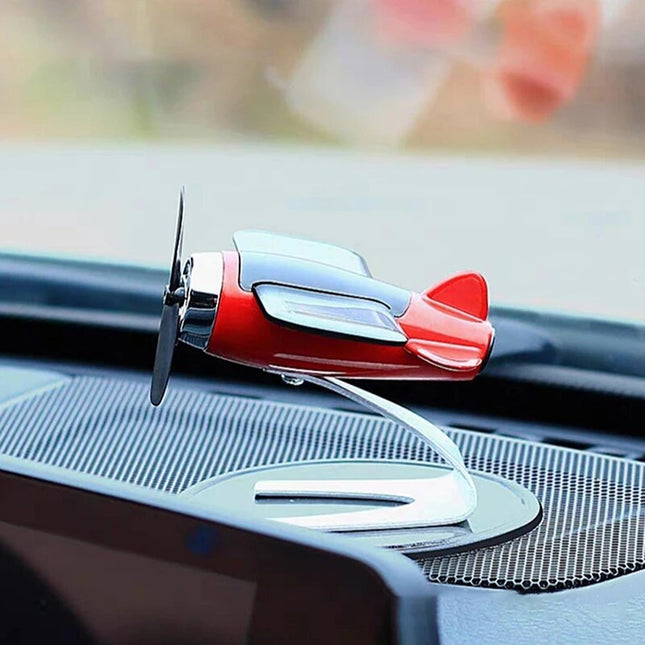 Solar Airplane Car Air Freshener – Transform Your Ride's Atmosphere