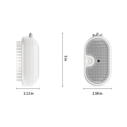 Cepillo de aseo con vapor y pulverizador eléctrico