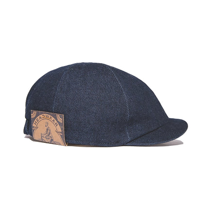 Casquette Gavroche en Denim Vintage