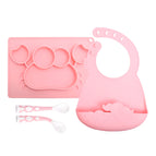 Pink dishes set