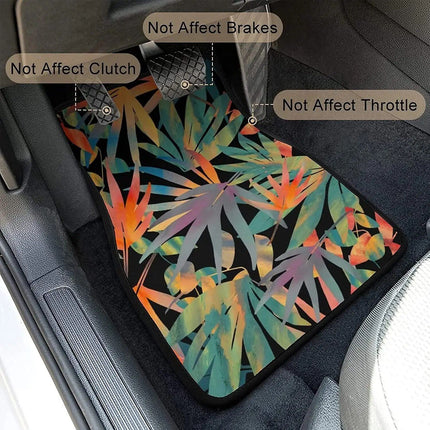 Plant Print Universal Beach Car Mats - Wnkrs