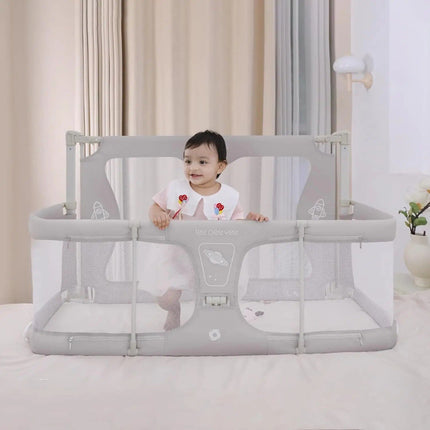 3-in-1 Convertible Baby-to-Toddler Bed with Safety Guardrail - Wnkrs