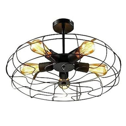 Retro Iron Cage Chandelier - Wnkrs