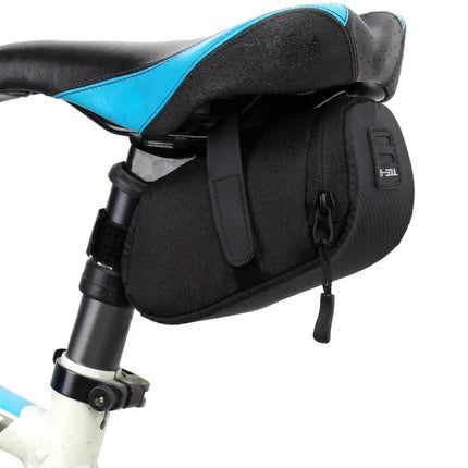 Compact High-Visibility Cycling Saddle Bag: Durable, Reflective, & Spacious - Wnkrs