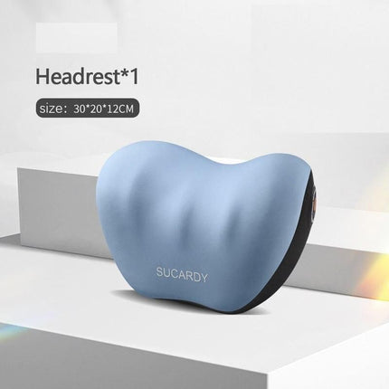 Memory Foam Car Seat Lumbar and Headrest Support Pillow - Wnkrs