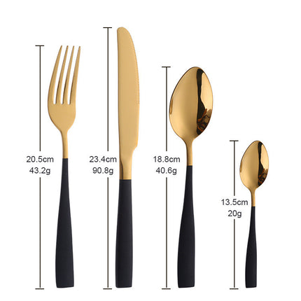 Four-piece Stainless Steel Cutlery - Wnkrs