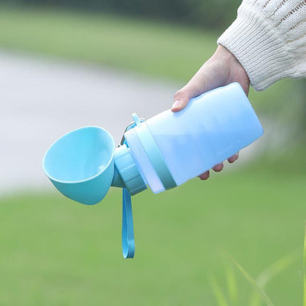 Bouteille d'eau portative pour animaux de compagnie