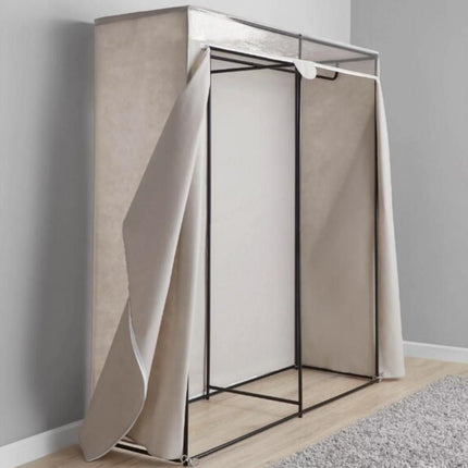 Extra Wide Single Tier Steel Tube & Fabric Clothes Closet - Wnkrs