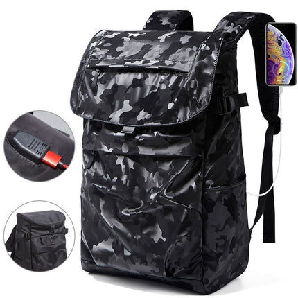 Men's Casual Business Backpack Travel Large Capacity