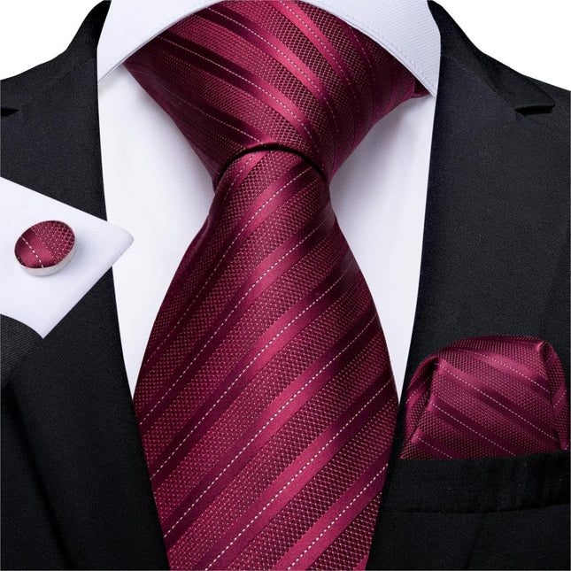 Men's Patterned Silk Tie