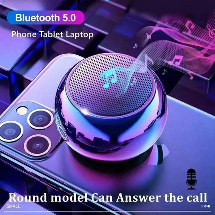 Portable Wireless Bluetooth Speaker with Extra Bass & Metal Build - Wnkrs