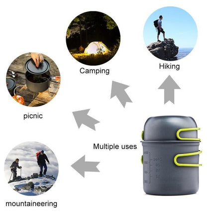 Ultralight Outdoor Camping Cookware Set - Wnkrs