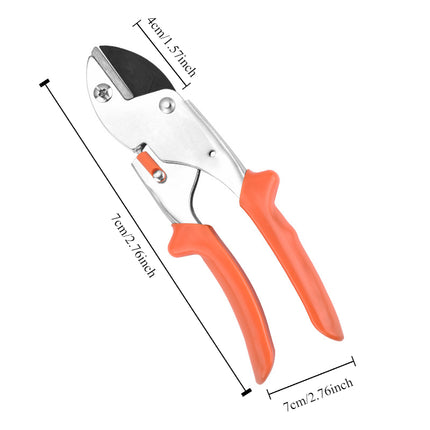 Professional Bypass Pruning Shears for Garden and Horticulture