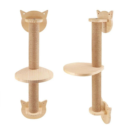 Deluxe Multi-Level Cat Tree with Hammock & Sisal Scratching Posts - Wnkrs