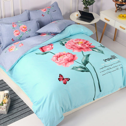 Four-piece sanded bed sheet - Wnkrs