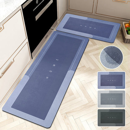 Tapis de cuisine en diatomite super absorbant et antidérapant