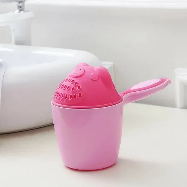 Vaso de champú para baño divertido para niños