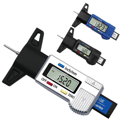 Essential Digital Tire Tread Depth Gauge - Precision Auto Tire Monitoring Tool - Wnkrs