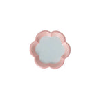S / Fleur rose bleu