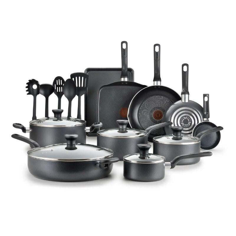 20-Piece Deluxe Nonstick Cookware Set