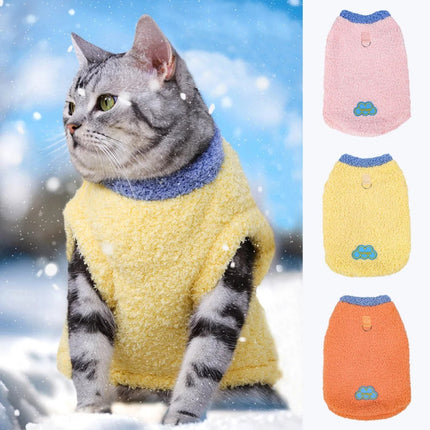 Manteau d'hiver en polaire douce pour chat et chiot