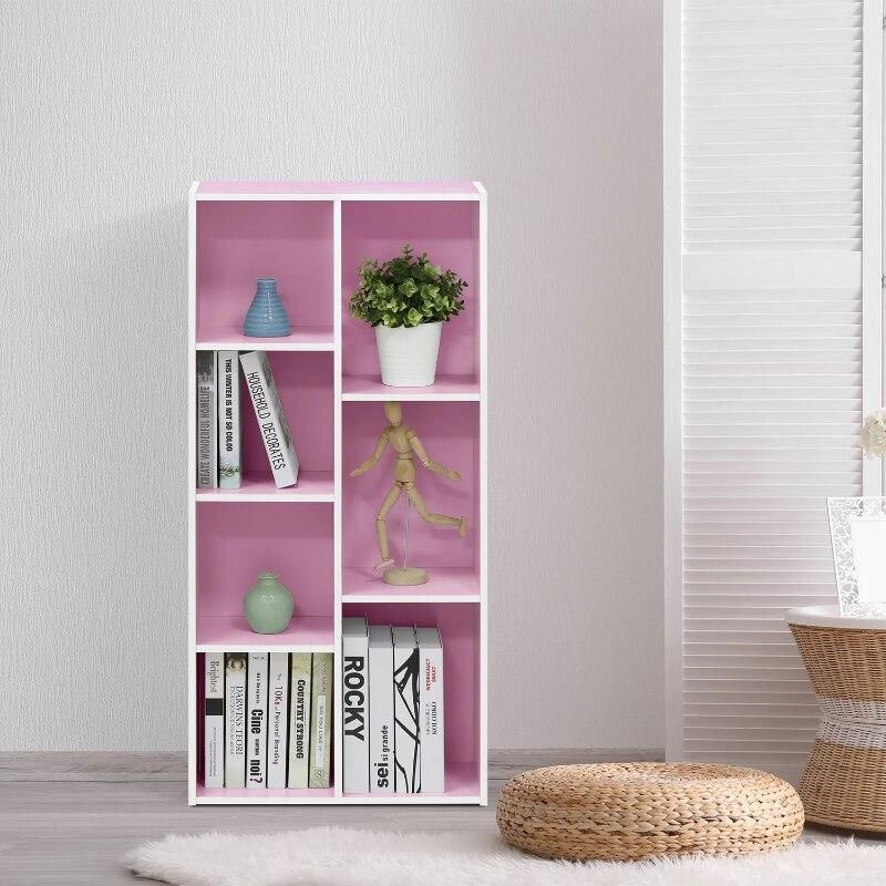 7-Cube Reversible Open Shelf