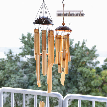 Bamboo wind chimes ornaments - Wnkrs