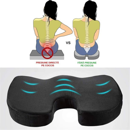 Orthopedic Memory Foam U-Shaped Seat Cushion - Wnkrs