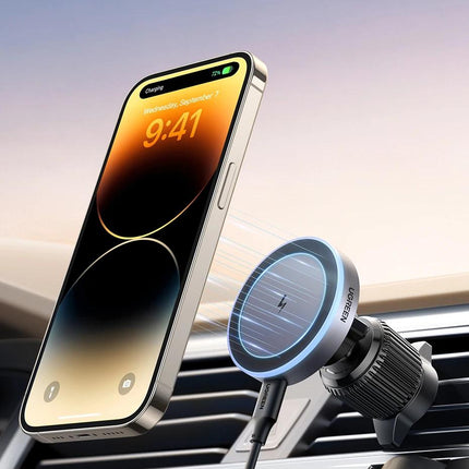 Magnetic Car Phone Holder and Wireless Charger