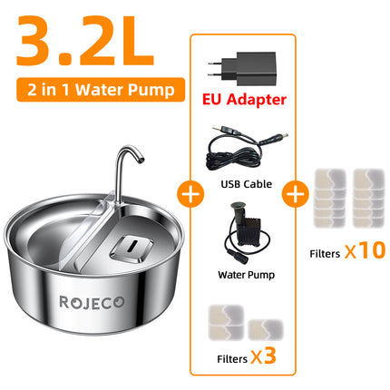 2 in 1 Pet Feeder Water Dispenser