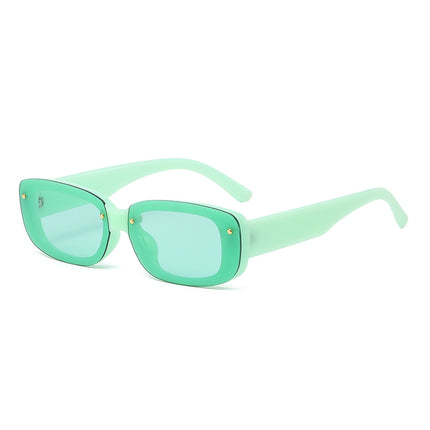 Lunettes de soleil rectangulaires couleur bonbon